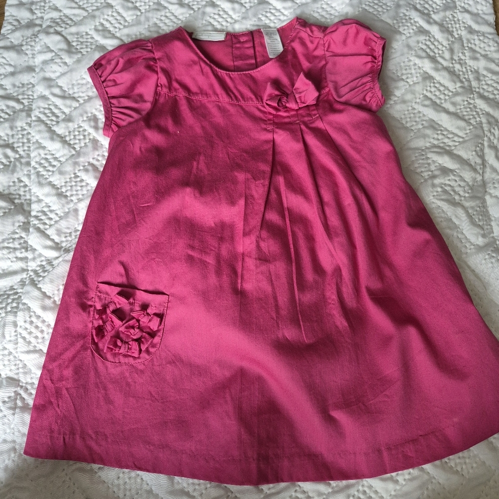NWT First Impressions Size 24 Months Dress And Diaper Cover